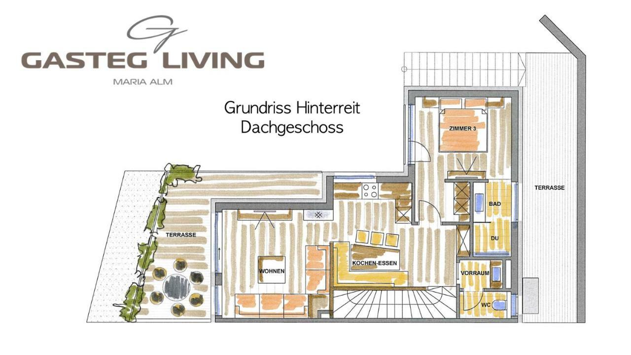 Gasteg Living Apartment Maria Alm am Steinernen Meer Exterior foto